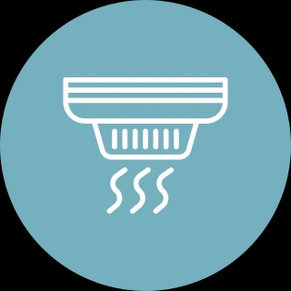 Commercial smoke alarm systems