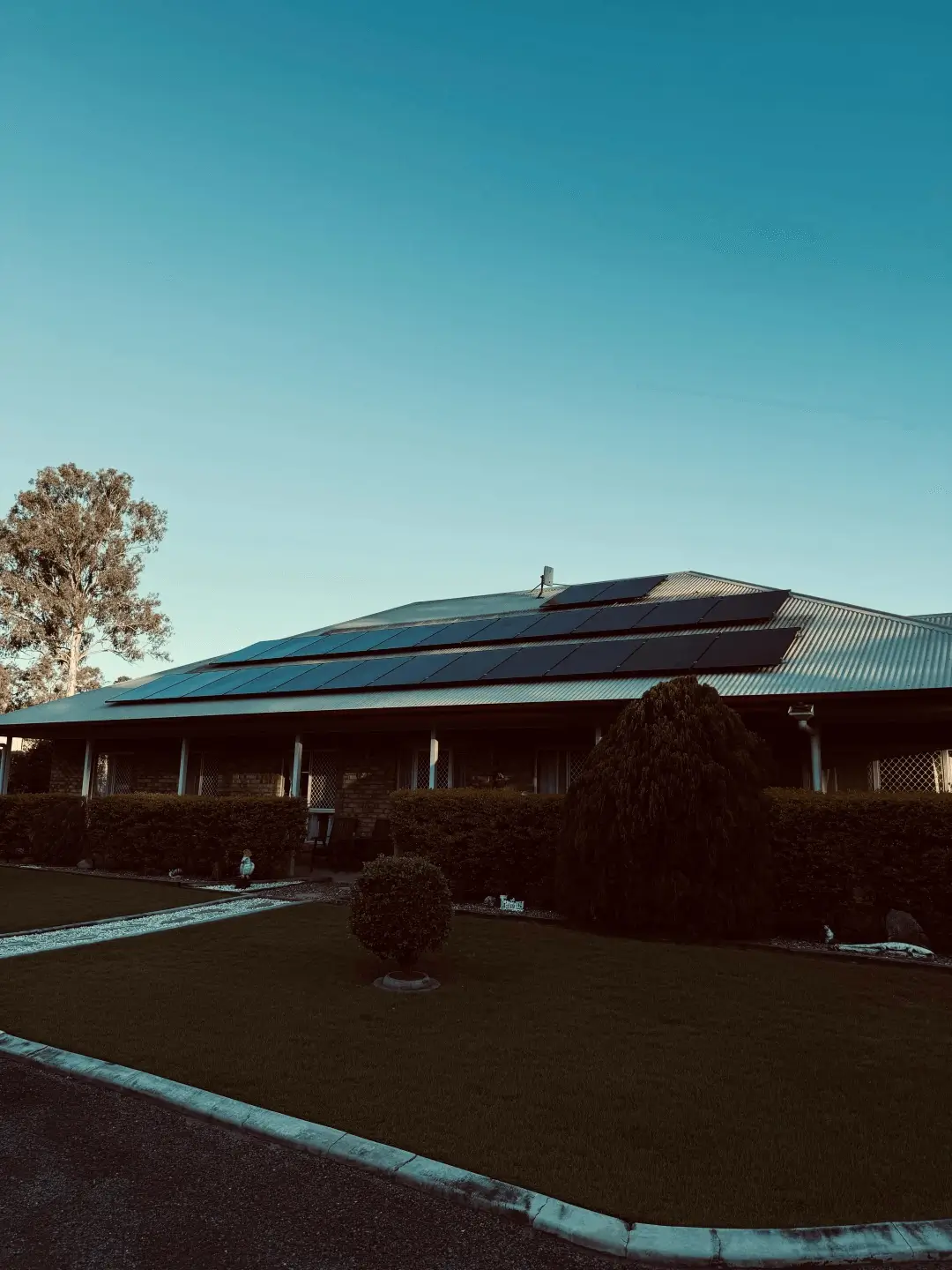Solar panels installed on a roof by Ryder Electrical Services
